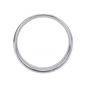 Brushed alloy - cockring - extra large