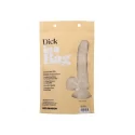 Dildo - 6 inch / 15 cm - clear