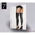 Bezstopkowe pończochy Casma Black S/M