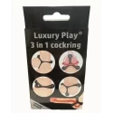 Ring- 3in1 Cockring Black