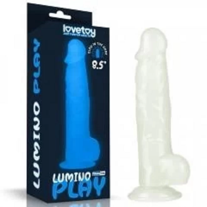 Dilo z przyssawką świecące w ciemności Lumino Play