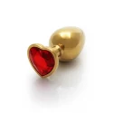 Heart gem butt plug - medium