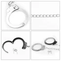 Kajdanki na nogi Fetish Pleasure Metal Leg Cuffs