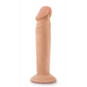 DR. SKIN PLUS 6 INCH POSABLE DILDO CHOCOLATE