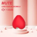 Clitoral Vibrator Heart Chiara Red Mokko Toys Mokk