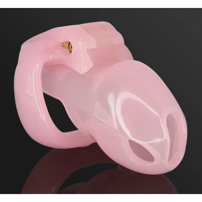 Prison Male Chastity Cage Pink Mokko Toys