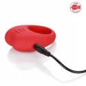 Colt silicone rechargeable cock ring - red