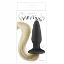 Filly tails palomino