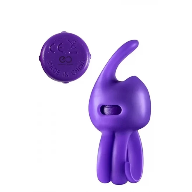 SILICONE VIBRATING FINGER RING