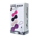 Kulki-Vibrating Silicone Kegel Balls USB 10 Function / Remote control -Black