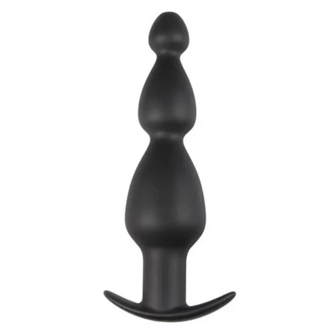 Długi pusty silikonowy korek analny - Long Hollow Silicone Butt Plug