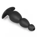 Długi pusty silikonowy korek analny - Long Hollow Silicone Butt Plug