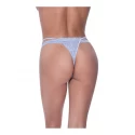 Cross strap split crotch tanga