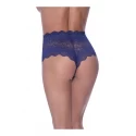 Split crotch lace boy short