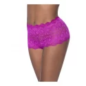 Split crotch lace boy short