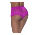 Split crotch lace boy short