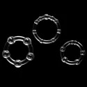Pierścienie Power Plus Triple Beaded Ring Set