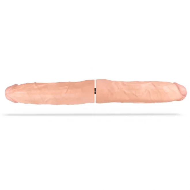 Podwójne dildo Deep'r Doubles Veiny Flesh