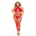 GIVES YOU HELL 3PC SET BLACK, PLUS SIZE