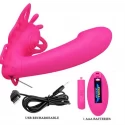 Wibrator do punktu G i łechtaczki z pilotem Katherine G-spot Massager