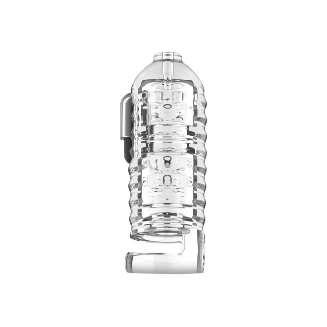 Milker tpe masturbator with ball strap