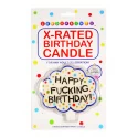 X-rated birthday candle