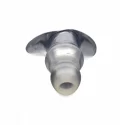 Przezroczysta zatyczka analna z otworem - Clear View Hollow Anal Plug - X-Large