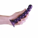 Beaded g-spot dildo - 6,5'' / 16,5 cm