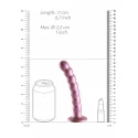 Beaded g-spot dildo - 6,5'' / 16,5 cm