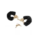 Kajdanki z futerkiem Fetish Fantasy Gold Deluxe Furry Cuffs