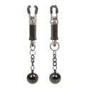 Klamerki na sutki z obciążeniem Weighted Twist Nipple Clamps