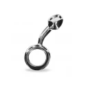 Mały stalowy korek analny Fine Stimulation Plug S