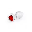 Korek analny z diamencikiem Crystal Desires M
