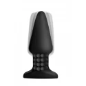 Korek analny z wirowaniem ina pilot - Gyro-R Vibrating Rimming Prostate Plug With Remote Control