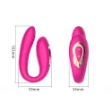 Rotating wearable dual vibrator