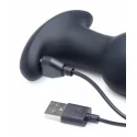Korek analny w wibracjami - Vibrating Rimming Prostate Plug With Remote Control