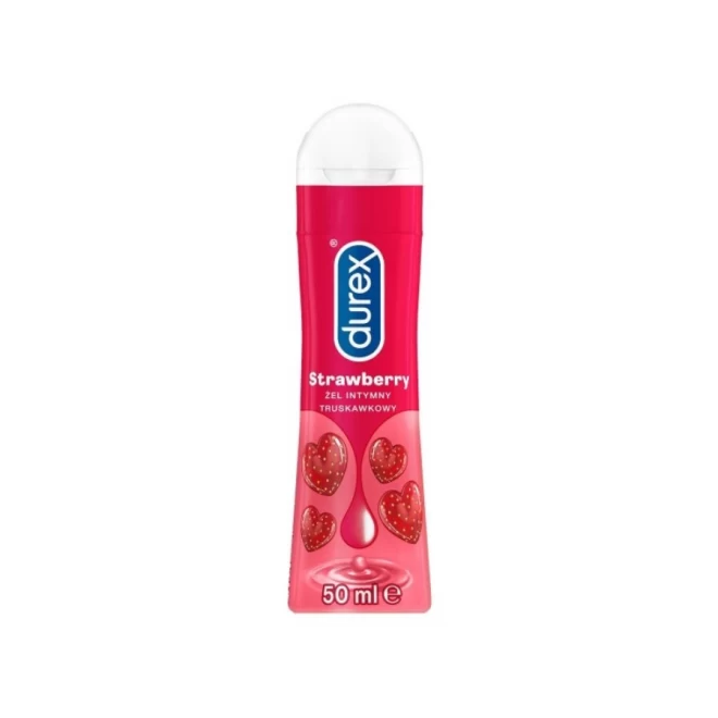 Nawilżający żel o zapachu truskawek Durex Strawberry 50ml