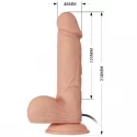 Realistyczne dildo z funkcją wibracji Bahamut