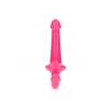 Strapless strap-on - gitd - 6'' / 13,5 cm