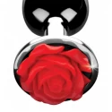 Korek analny - Red Rose Butt Plug Small