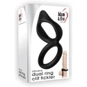ADAM ET EVE SILICONE DUAL RING CLIT TICKLER