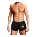 Swim trunk - black oversized paw