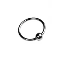 Silver penis ring TOYFA Metal size S