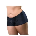 TEMPTASIA HARNESS BRIEFS MEDIUM BLACK