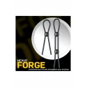 Forge - double adjustable lasso silicone cock ring