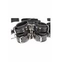 Leather bed restraint kit