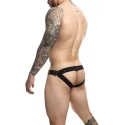 Bielizna jockstrap z ringiem metalowym