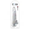 King Cock Clear 10" w balls
