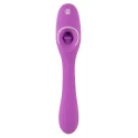 Wibrator ze stymulatorem łechtaczki 2 Function Bendable Vibe