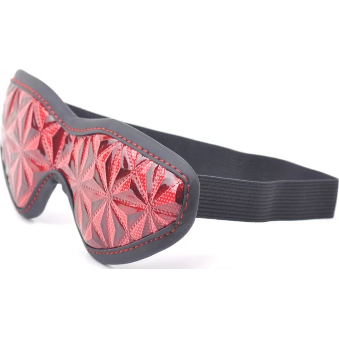 Red Embossed Fetish Mask Guilty Toys